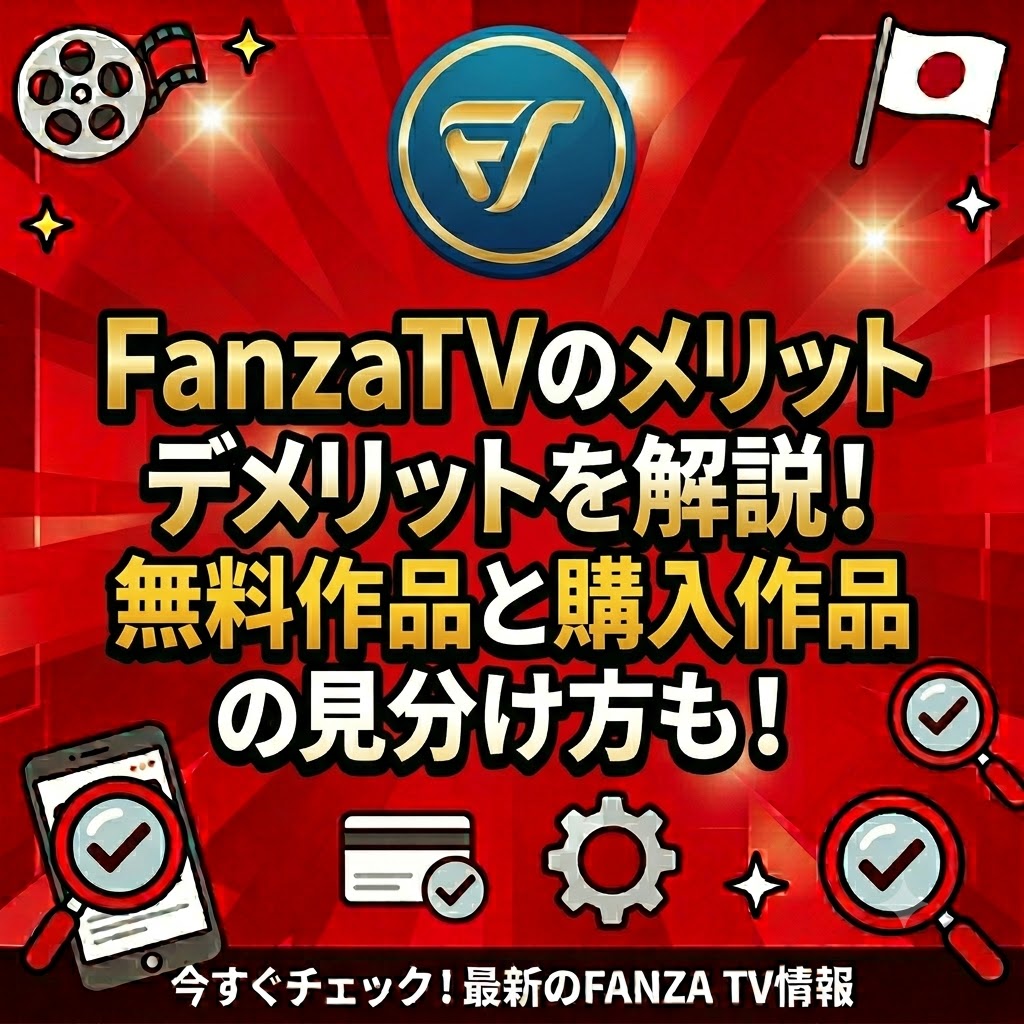 fannzaTVのメリットデメリットを紹介